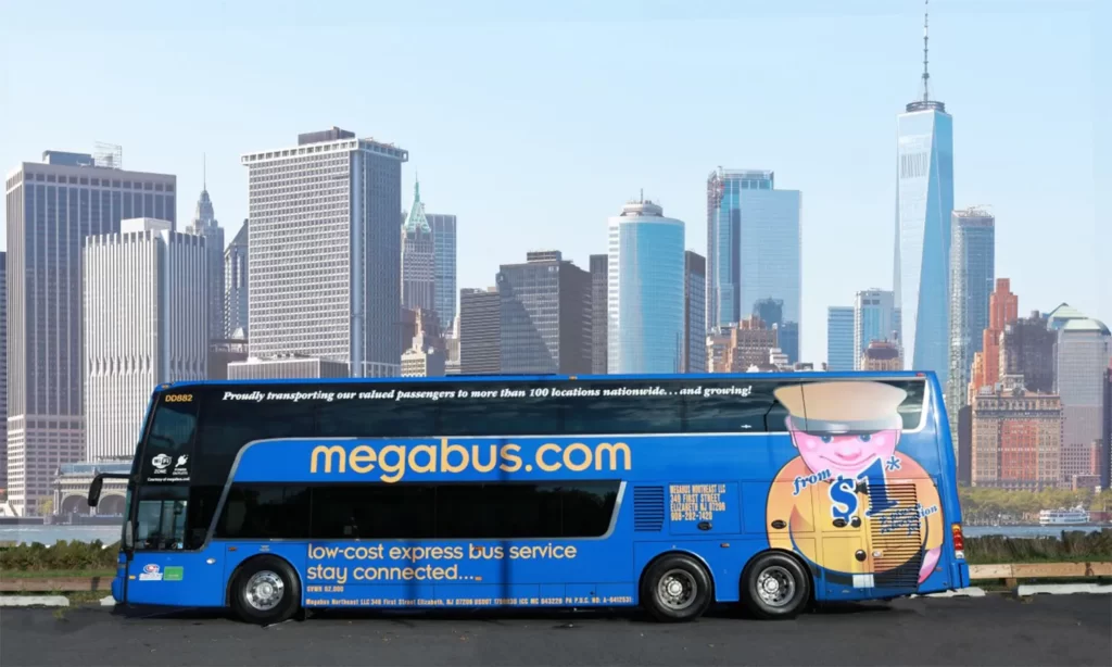 Megabus - Passagem de 1 dolar nos EUA